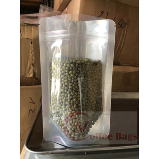 {1kg/size } túi zipper 1 mặt bạc đáy đứng (Hàng dày đẹp- có sẵn)
