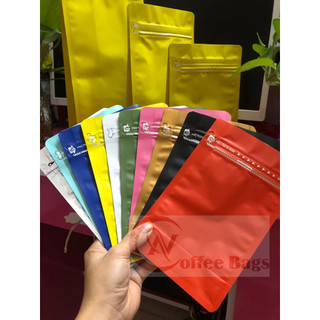 [SET 50 TÚI - ĐÃ ĐÓNG VALE] Túi 8 CẠNH MÀNG GHÉP ĐỰNG CAFE  (nhiều màu, full size)