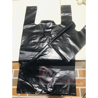 {1kg/size} Túi đựng rác, túi bóng đen gói hàng, loại dày, bóng tốt (hàng có sẵn)