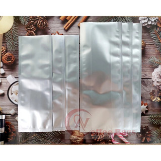 {500gr/size} túi 4 cạnh bạc, đựng bột, trà cafe
