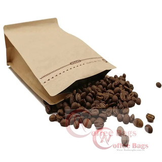 Túi zip giấy MÀN GHÉP, Túi  zipper 8 cạnh cafe - [1kg/size]
