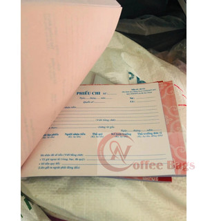 Phiếu thu/phiếu chi - 2 liên - 50 bộ 100 tờ (1 quyển)