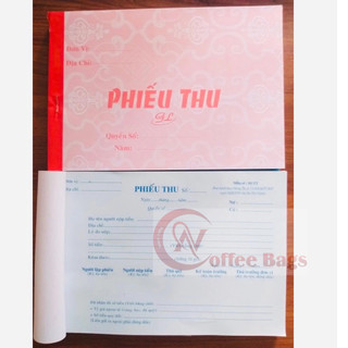 Phiếu thu/phiếu chi - 2 liên - 50 bộ 100 tờ (1 quyển)