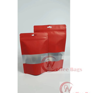 {1kg/size} - Túi zipper đáy đứng có cửa sổ (nhiều màu, nhiều size)