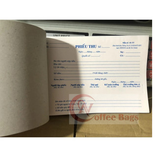 Combo 10 quyển hóa đơn/phiếu thu/phiếu chi (2 liên - 50 bộ - 100 tờ)