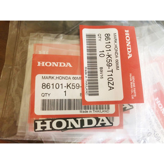 Tem chữ honda chính hãng