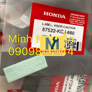 Tem thông số Vario Click