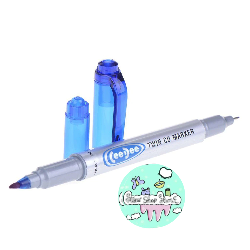 [sỉ ib] Bút dạ kim 2 đầu, bút lông dầu