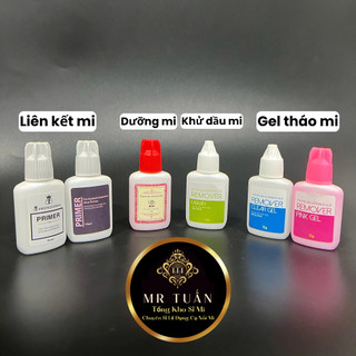 Remover gel tháo mi - khử dầu mi Liquid - dưỡng mi Protein - liên kết mi Primer - Chính hãng Hàn Quốc - Mr Tuấn