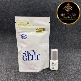 Keo nối mi trong suốt SKY TS cao cấp, tàng hình, không chân keo, khô nhanh 1-2s,bền 7 tuần - Mr Tuấn