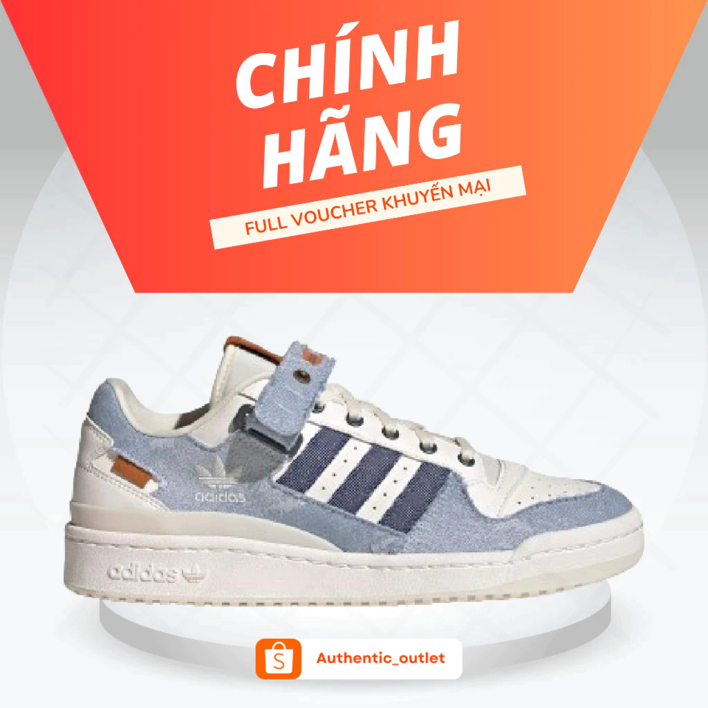 [CHÍNH HÃNG] Giày Adidas Forum 84 'Jean Blue' HQ6334, Nam và nữ chuẩn authentic outlet