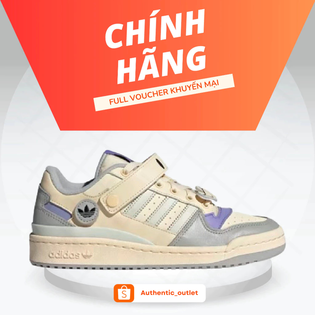 [CHÍNH HÃNG] Giày Adidas Forum Low 'Ecru Tint' GW4426, Nam và nữ chuẩn authentic outlet