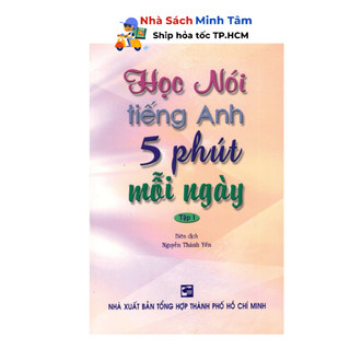 Sách - học nói tiếng anh 5 phút mỗi ngày - tập 1