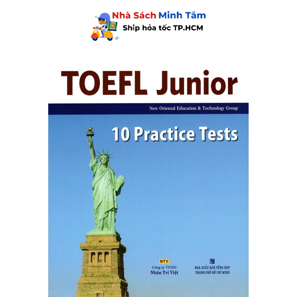 Sách - TOEFL Junior - 10 Practice Tests (Kèm CD)