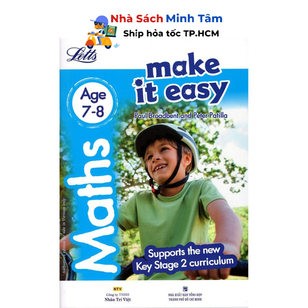 Sách - Letts Make It Easy - Maths (Age 7-8)