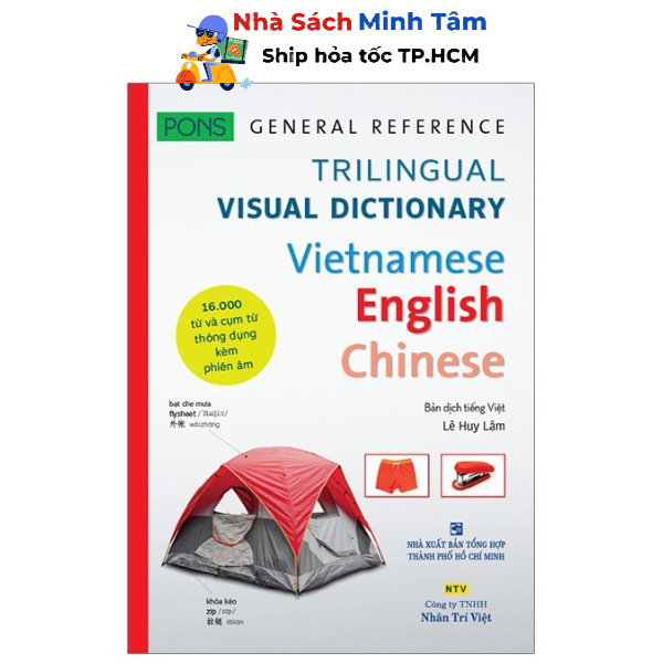 Sách - Pons General Reference – Trilingual Visual Dictionary Vietnamese–English–Chinese