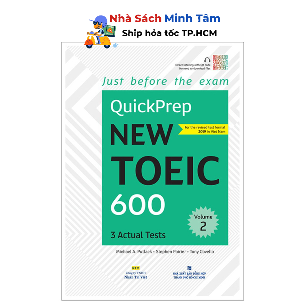 Sách - Quickprep New Toeic 600 Volume 2 (Kèm 1 Đĩa Mp3)