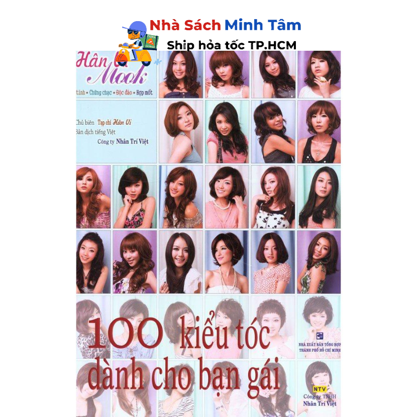 Sách - 100 Kiểu Tóc Dành Cho Bạn Gái