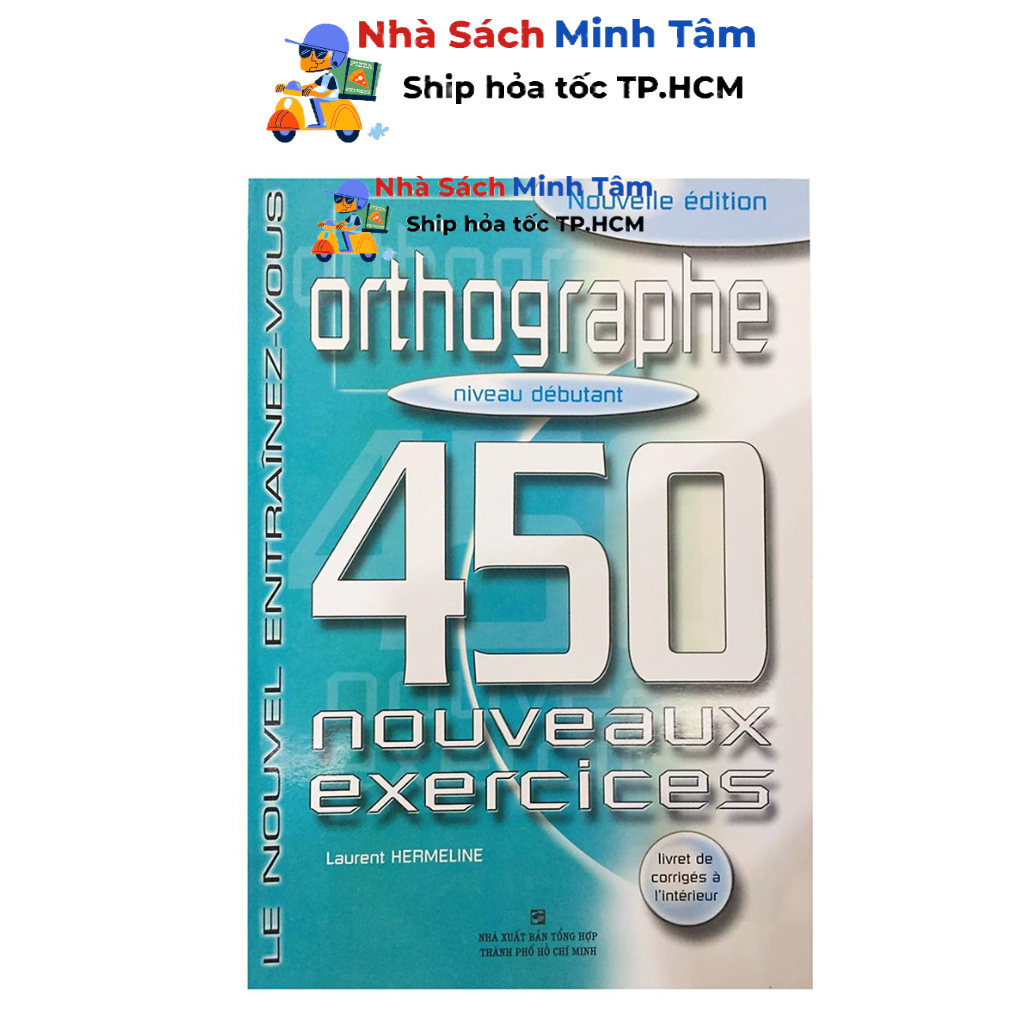 Sách - 450 Orthographe Niveau Débutant