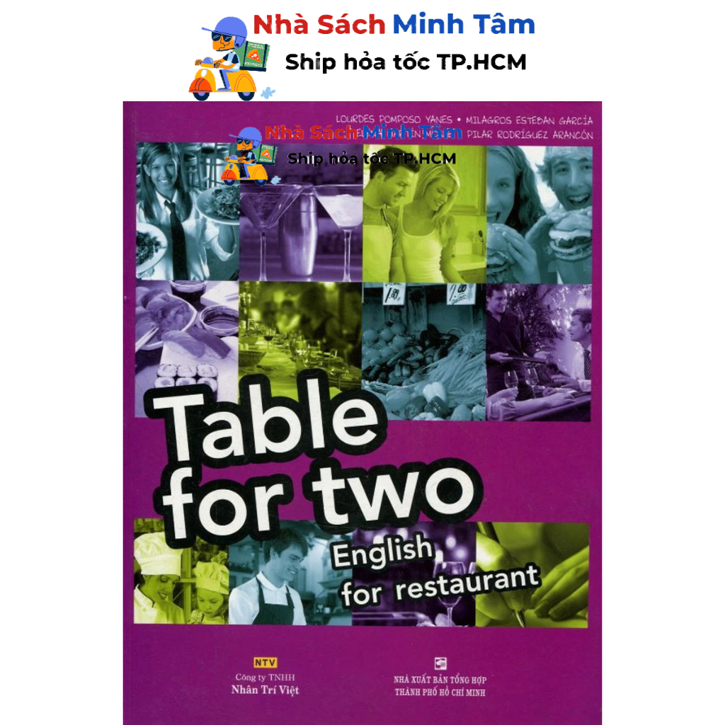 Sách - Table For Two - English For Restaurant (Kèm CD)