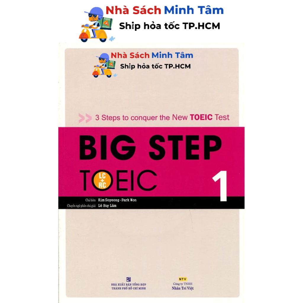 Sách - Big Step TOEIC 1 (LC + RC) - Kèm CD