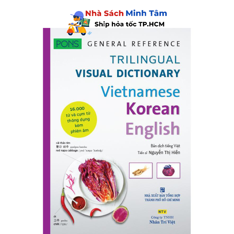 Sách - Pons General Reference – Trilingual Visual Dictionary Vietnamese–Korean–English