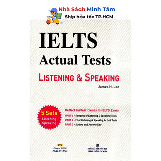 Sách - ielts actual test listening & speaking