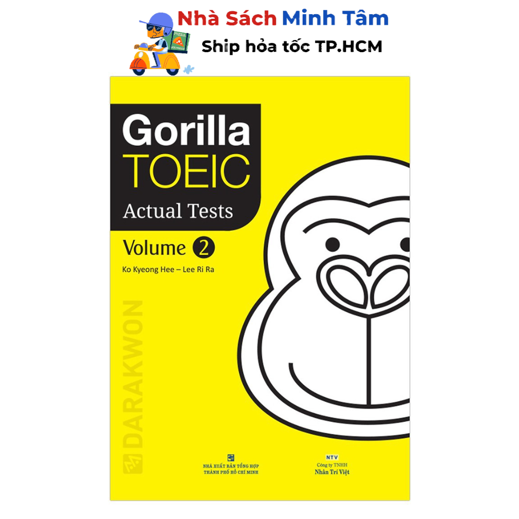 Sách - Gorilla Toeic Actual Tests - Volume 2