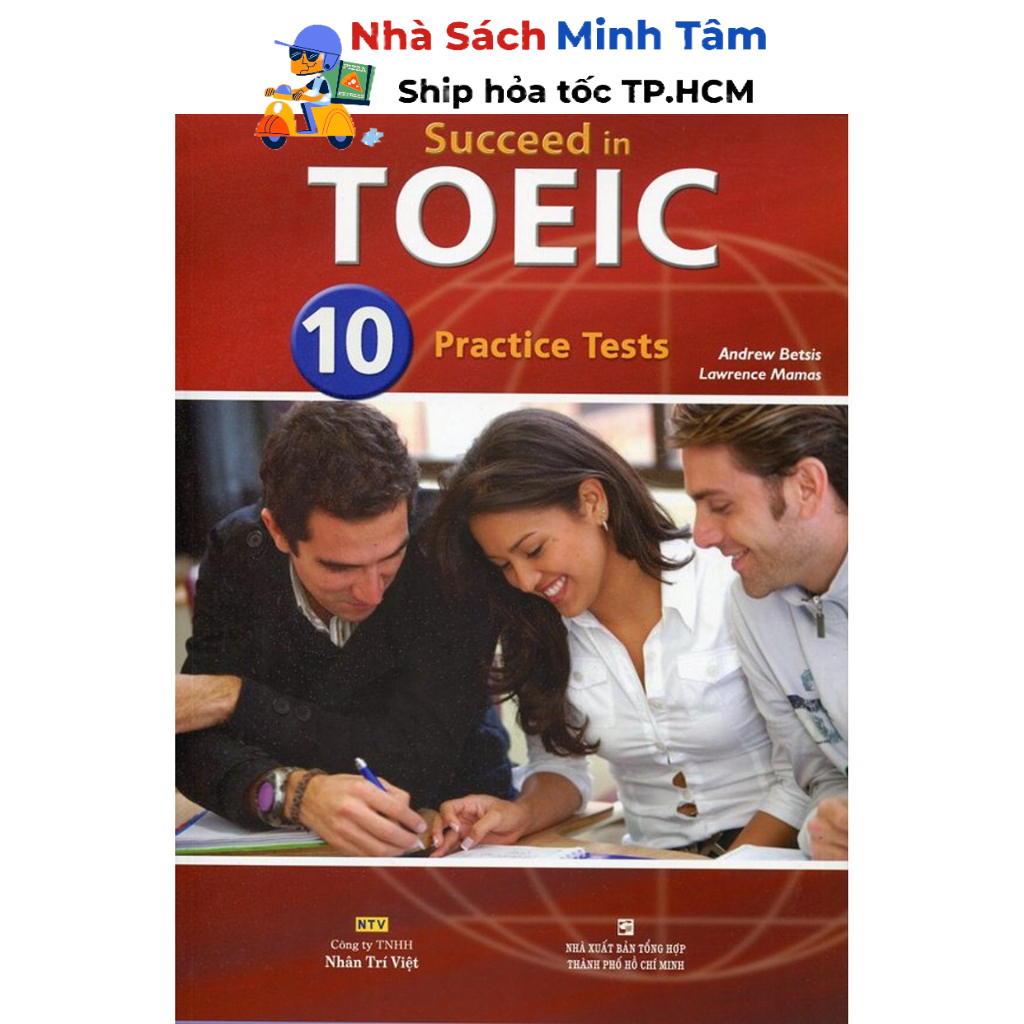 Sách - Succeed in TOEIC 10 Practice Tests (Gồm 1 Đĩa MP3)