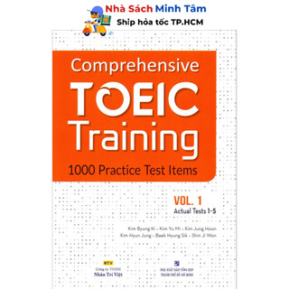 Sách - Comprehensive Toeic Training 1000 Practice Test Items - Kèm CD