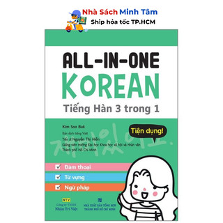 Sách - all-in-one korean - tiếng hàn 3 trong 1
