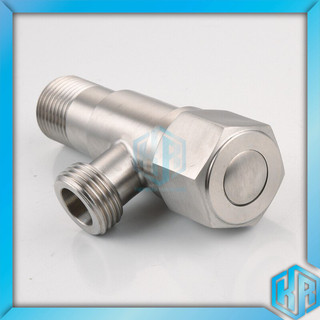 Van F 2 ngã , van chia nước cho vòi xịt vệ sinh và bồn cầu. Giảm áp chia bòn cầu INOX SUS 304- QM0051