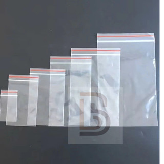 Túi zip viền chỉ đỏ