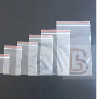 100gr túi zipper viền chỉ đỏ