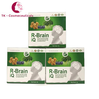 (CHÍNH HÃNG) Cốm Sữa Tảo Non R - Brain IQ Bổ Sung DHA, Các Vitamin Hỗ Trợ Phát Triển Não Bộ Cho Trẻ - Hộp 20 Gói