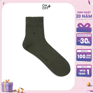 Clearance sale | Tất nam công sở cổ trung ONOFF mềm mịn, kháng khuẩn - H17SQ19051