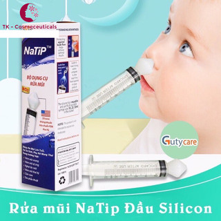 Bộ Dụng Cụ Rửa Mũi NATIP - Xi Lanh 20ml (Rời không vỏ hộp)