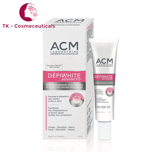 [Mã COSBAUH3 giảm 8% đơn 300K] Kem Ngừa Nám Depiwhite Advanced Depigmenting ACM Giúp Làm Mờ Sạm, Nám, Tàn Nhang - 40ml