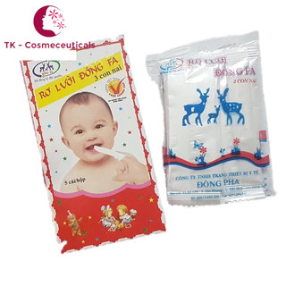 COMBO 10 HỘP Gạc Rơ Lưỡi Đông Pha - Hộp 5 chiếc