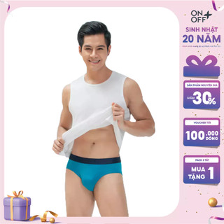 Clearance sale | Quần lót nam ONOFF mỏng nhẹ, kháng khuẩn - H17BU19200