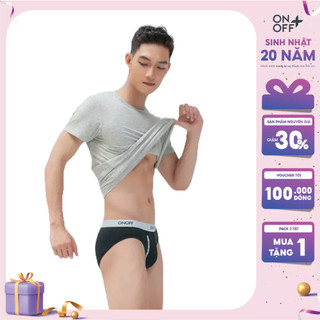 Clearance sale | Quần lót nam ONOFF mềm mịn, thấm hút vượt trội - H17BU19192