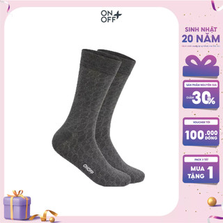 Tất nam cổ cao ONOFF chất liệu Modal mềm mại, êm ái - 18AR24A066