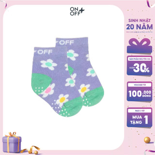 Clearance sale | Pack 3 tất baby cổ trung 6-24 tháng ONOFF thân thiện với làn da - H11SQ17053