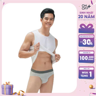 Clearance sale | Quần lót nam ONOFF mềm mịn, thấm hút vượt trội - H17BU19188
