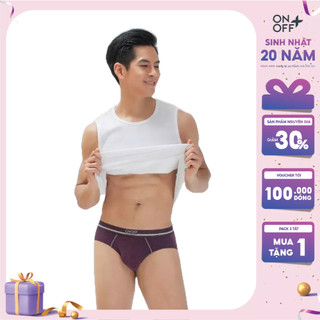 Clearance sale | Quần lót nam ONOFF chất liệu Tencel mềm mại, thoáng mát - H17BU19198