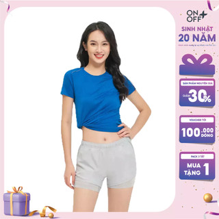 Clearance sale | Quần short nữ ONOFF mềm mại, không nhăn nhàu - H16BS19045