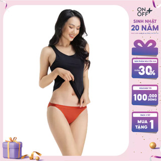 Clearance sale | Quần lót nữ ONOFF chất liệu Tencel thấm hút 1 chiều thoải mái, tự tin - H16BU20054