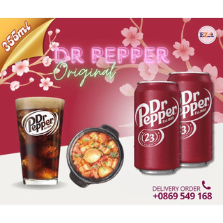 Nước ngọt có ga dr pepper 355ml - xuất xứ mỹ _ date :02.2025