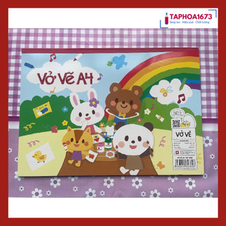 Vở Vẽ A4 Hải Tiến Giấy Trắng Đẹp (20 Tờ)