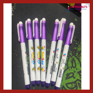 Bút Dạ Kim BEE BEE Tím TL FL-04 Trơn Êm (Hộp 10 Chiếc)